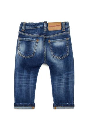 jeans in cotone blu DSQUARED KIDS | DQ01TCD0A98DQ01